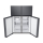 Lodówka Samsung RF48A400EB4 EO Multidoor No Frost 179,3cm Grafitowa Stal Kostkarka Twistowa AI 488L - 1264809 - zdjęcie 4